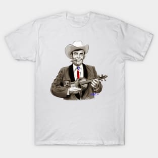 Bob Wills - An illustration by Paul Cemmick T-Shirt